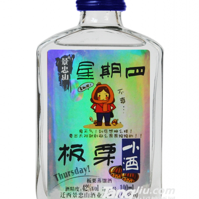 景忠山42°星期四板栗小酒100ml