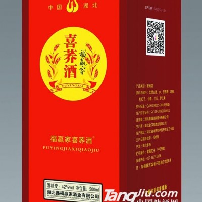42度福赢家喜荞酒500ml