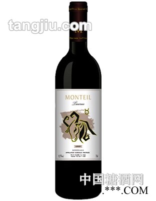 法国梦黛尔十二生肖系列金牛座干红葡萄酒图1