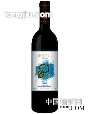 法国梦黛尔十二生肖系列巨蟹座干红葡萄酒图1