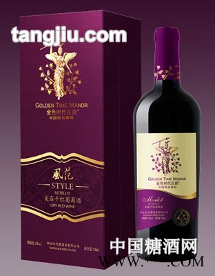金色时代胜利风范美露干红葡萄酒图1
