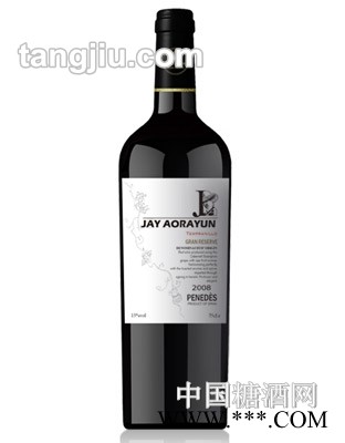 杰奥珍藏干红葡萄酒2008图1