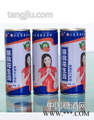 核桃花生露礼袋图1