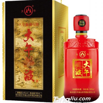 大午浓香型白酒54度500ml