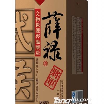薛禄酒52°将军酒500ml