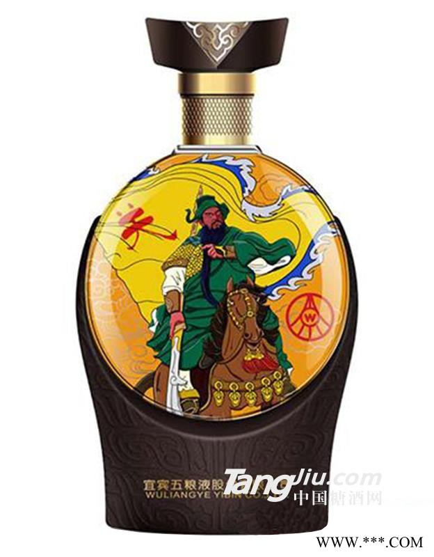 五粮液三国文化酒-关羽