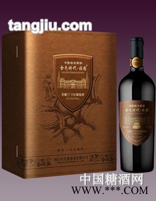 金色时代15年窖藏干红葡萄酒图1