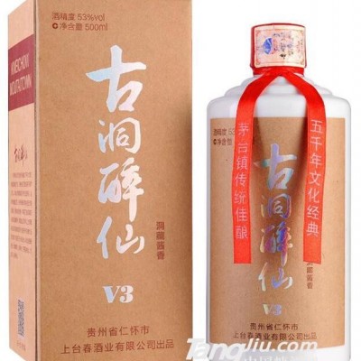 53度酱香型白酒古洞醉仙V3