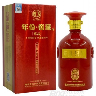 度方年份窖藏尊品酒52°500ml