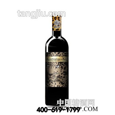 澳洲豹—黑金石西拉子红葡萄酒