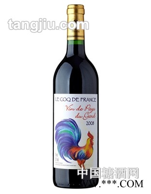 法国金鸡干红葡萄酒图1