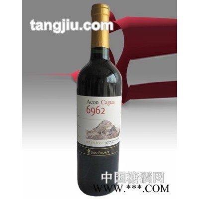 智利阿空加瓜山珍藏级赤霞珠红葡萄酒