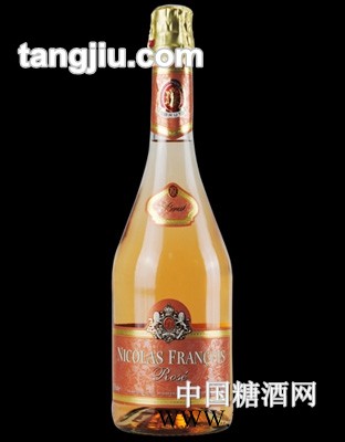 富兰仕桃红起泡酒图1
