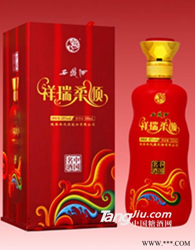 45度祥瑞柔顺西凤酒500ml图1
