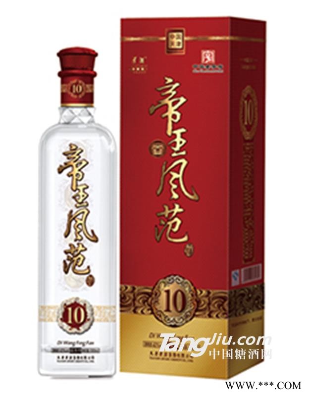 津酒帝王风范10年42°600ml图1