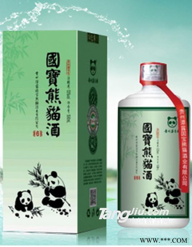 国宝熊猫酒绿盒6年