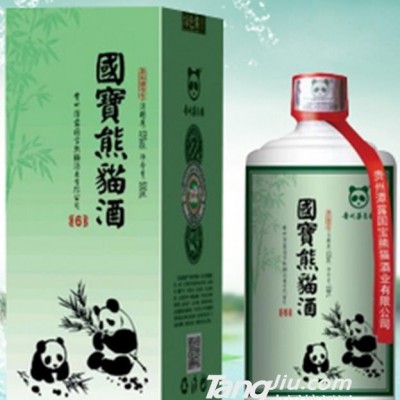 国宝熊猫酒绿盒6年