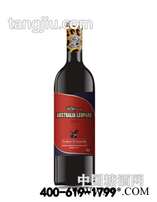 澳洲豹—大红宝石西拉子葡萄酒