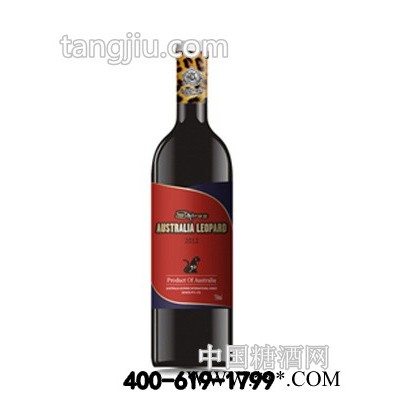 澳洲豹—大红宝石西拉子葡萄酒