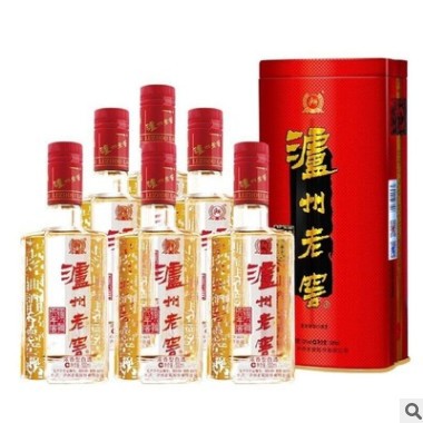 泸州老窖六年铁盒52度浓香型白酒500ml*6瓶整箱装 正品保证图2