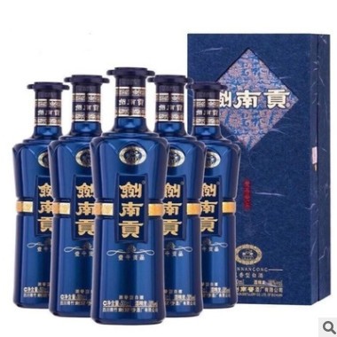 纯粮正宗剑南贡壹号贡品52度500ml*6瓶装浓香型白酒 正品保证图3