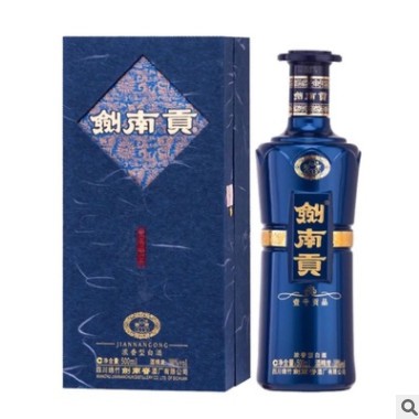 纯粮正宗剑南贡壹号贡品52度500ml*6瓶装浓香型白酒 正品保证