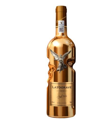 法国原酒进口红酒天使之吻大红瓶金瓶干红葡萄酒 一件代发礼盒装图2