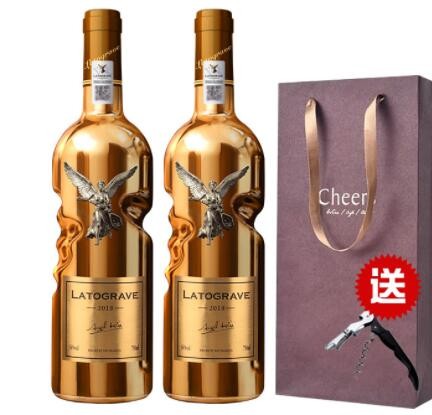 法国原酒进口红酒天使之吻大红瓶金瓶干红葡萄酒 一件代发礼盒装图3