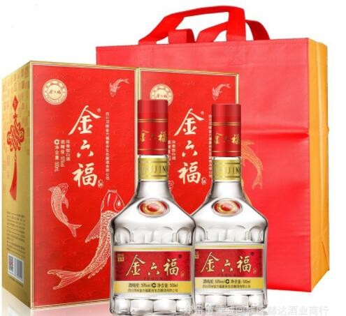 白酒批发 金六福 50度浓香型白酒整箱6瓶整箱整箱批发图2