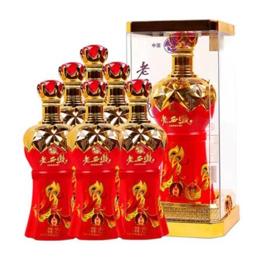 白酒批发 白酒老西凤酒精酿45度500ml浓香型 整箱6瓶整箱婚庆图3