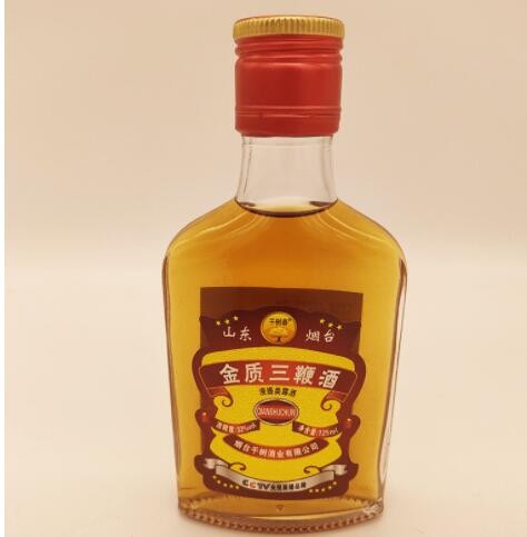 鼓鼎厂家酒水批发24瓶烟台三鞭酒小瓶装125ml滋补酒药酒男性劲酒图3