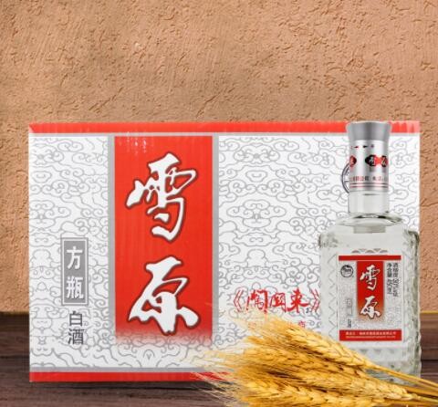 批发白酒 三十度 雪原方瓶 酒 30度雪原酒业全国物流青岛发货图3