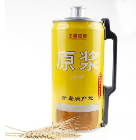 青岛产原浆精酿啤酒 2升桶4斤装 青岛精酿原浆啤酒全国包邮图3
