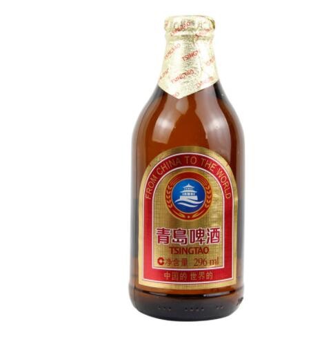 青岛小宗金啤酒296ml*24瓶 整箱青岛发货安能快递图2