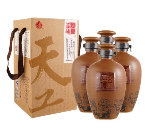 皖酒王百年皖酒天工神酿50度500mL白酒纯粮浓香原浆图1