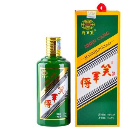 一件代发将军笑53度白酒清香型白酒珍品婚宴接待白酒批发礼盒包装图2