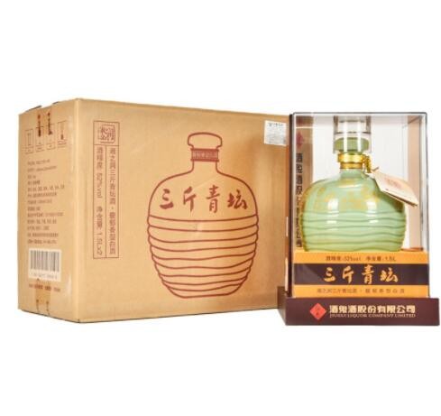 酒鬼青坛52度1.5L三斤酒鬼酒馥郁香型固态发酵粮食酒图2
