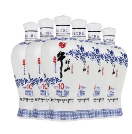 牛栏，山典藏10年《整箱6瓶特价》52度500ml牛酒厂假一赔十图2