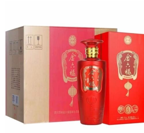 中国福酒金六福名匠6浓香型纯粮白酒42度500ml整箱6瓶正品保证图3