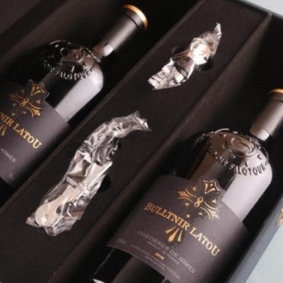 法国进口红酒AOP级干红葡萄酒厂家批发礼盒装直播送礼 一件代发