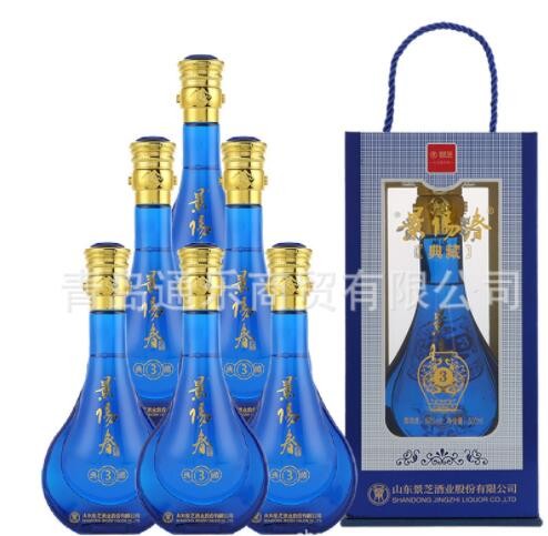 52度景阳春典藏-3高度浓香型白酒整箱500ml*6瓶白酒批发代发图3