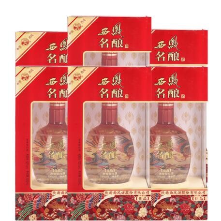 陕西52度西凤名酿佳品浓香型白酒500ml*6瓶整箱特价批发代发喜酒图3