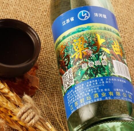 【厂家批发】整箱12瓶 江苏白酒 高粱大曲 粮食酒42度52度475ml图2