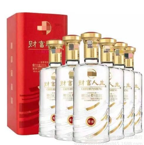 五粮系列 财富人生醇酿52度浓香型白酒 整箱500ML*6瓶 量大价优图3