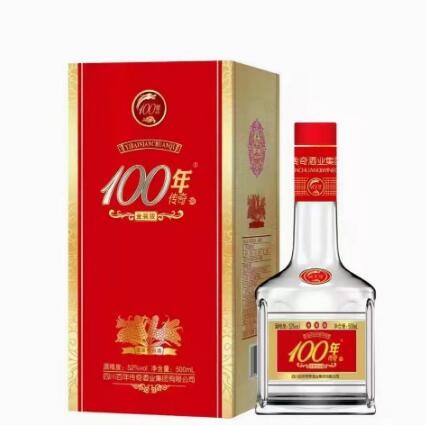 白酒批发 四川百年传奇金装版52度浓香型白酒500毫升六瓶整箱图2