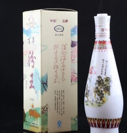 白酒 2006 08年老酒百年汾王 53度清香型白酒475毫升图3