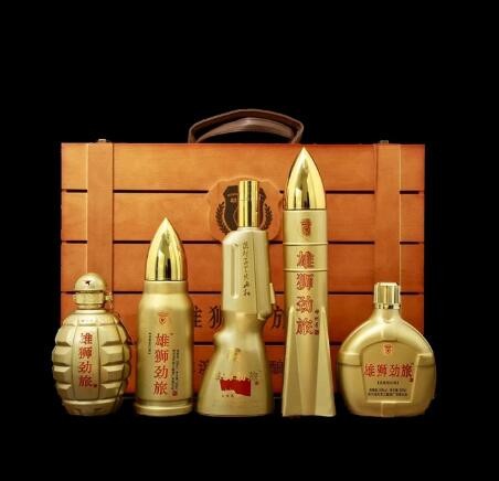 【雄狮劲旅】子弹 老兵纪念白酒 50度浓香型 500ml/瓶 6瓶/箱图3