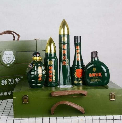 雄狮劲旅浓香型白酒 黑龙江特产白酒 家用婚宴接待送礼白酒图1