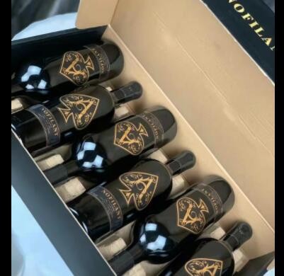 诺菲兰特黑桃A15度干红葡萄酒批发图2