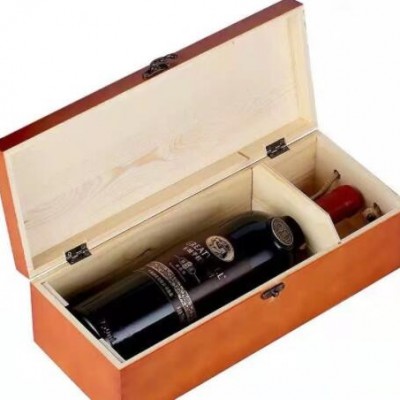 长城盛藏5赤霞珠木盒干红葡萄酒 长城红酒